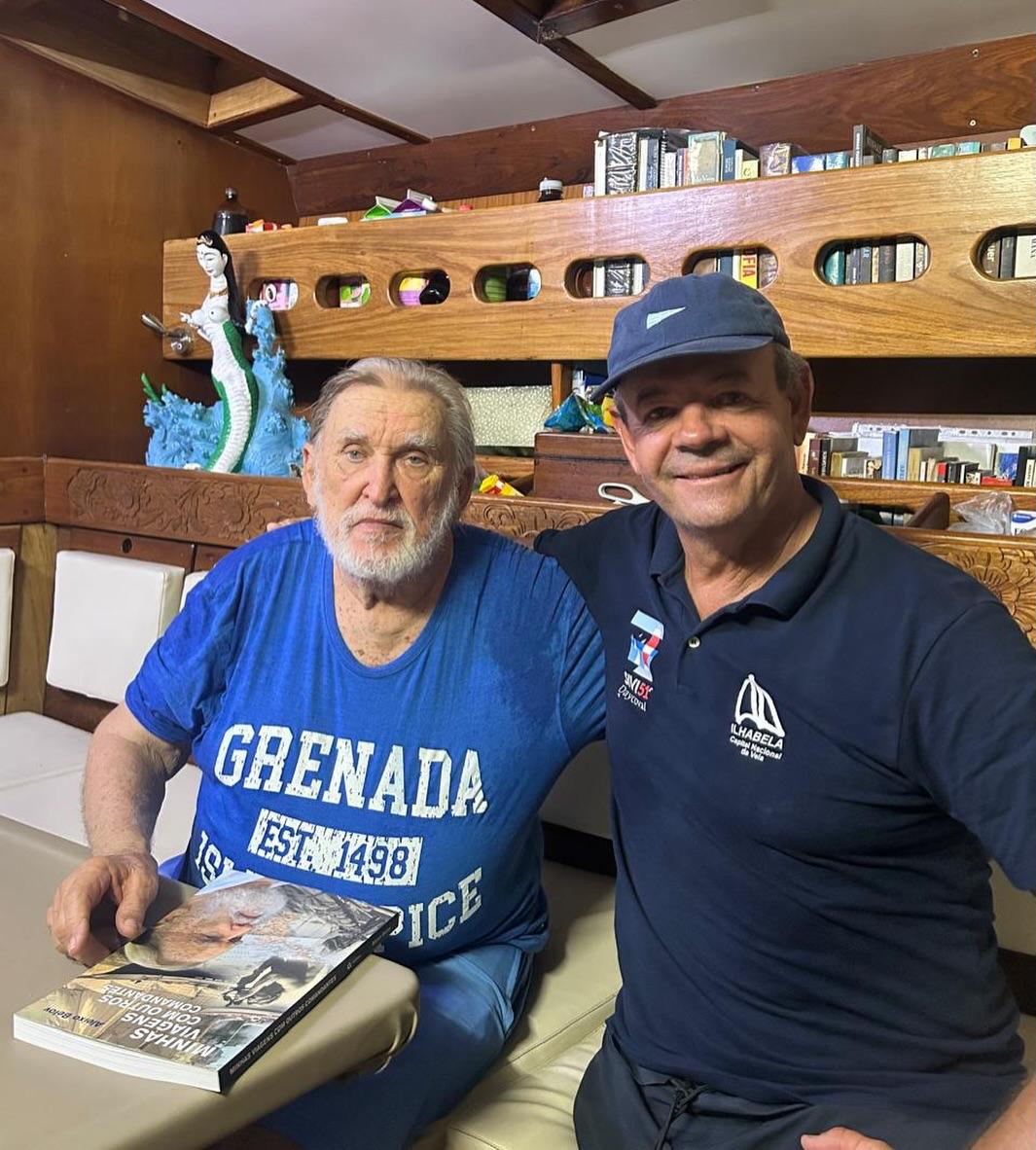 Lars Grael visita o Fraternidade