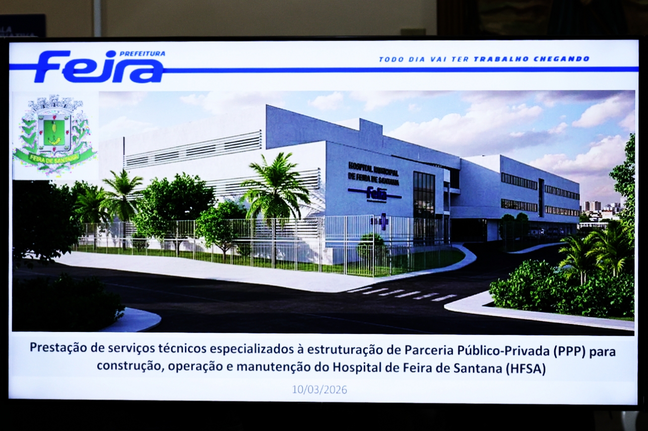 Leilão na B3 vai definir empresa responsável pelo novo Hospital Municipal de Feira de Santana