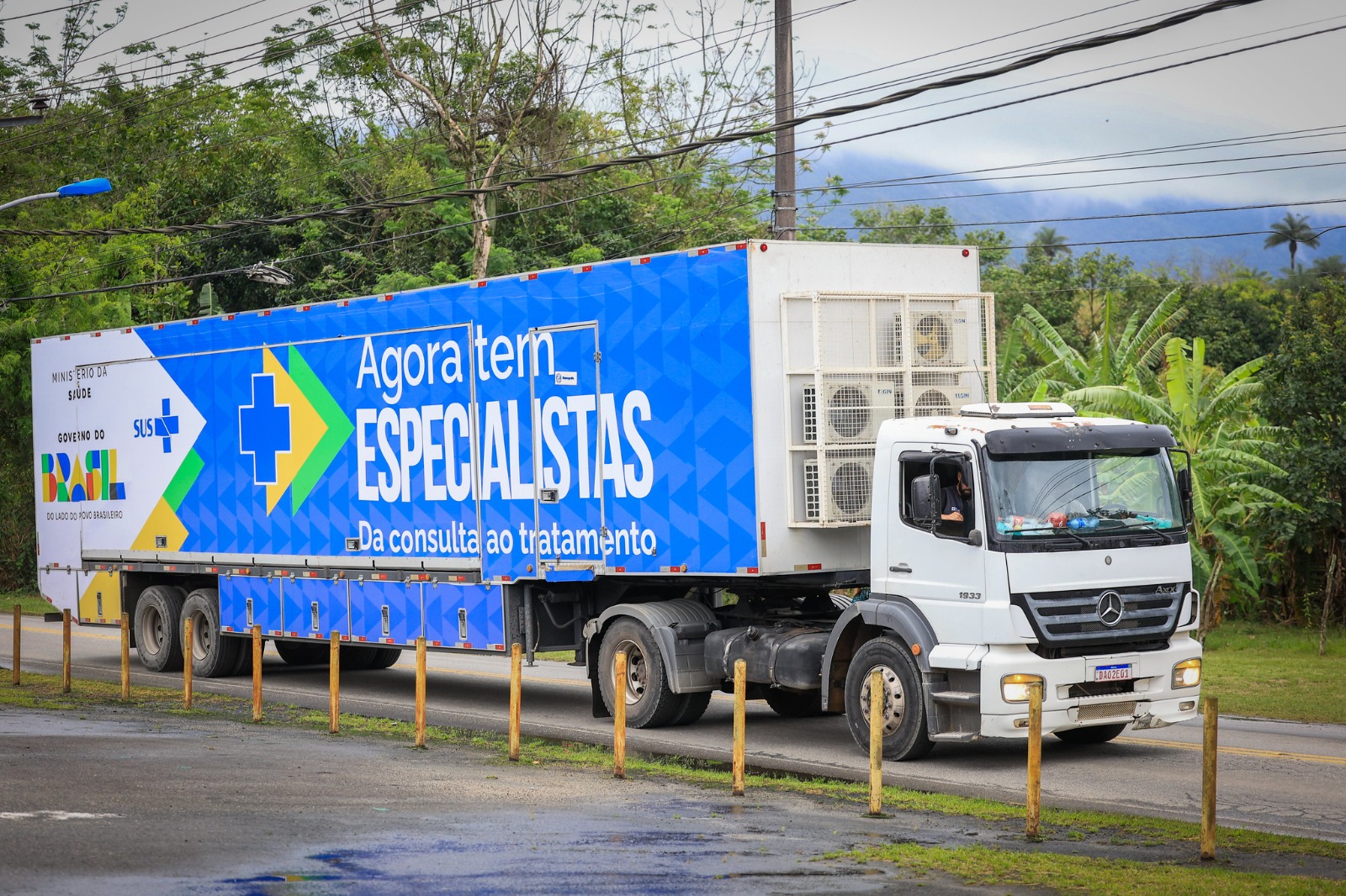 Ministério da Saúde lança ‘Carreta da Saúde da Mulher’, para diagnóstico precoce de câncer, em Feira de Santana (BA)