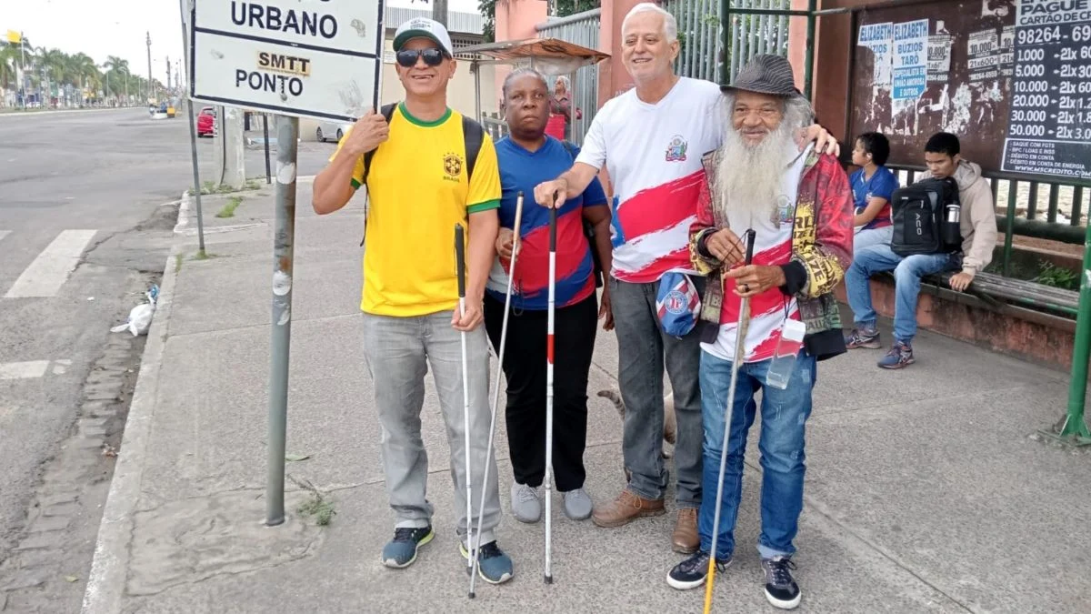 O apelo das pessoas com deficiência visual, por melhorias na acessibilidade em Feira de Santana 