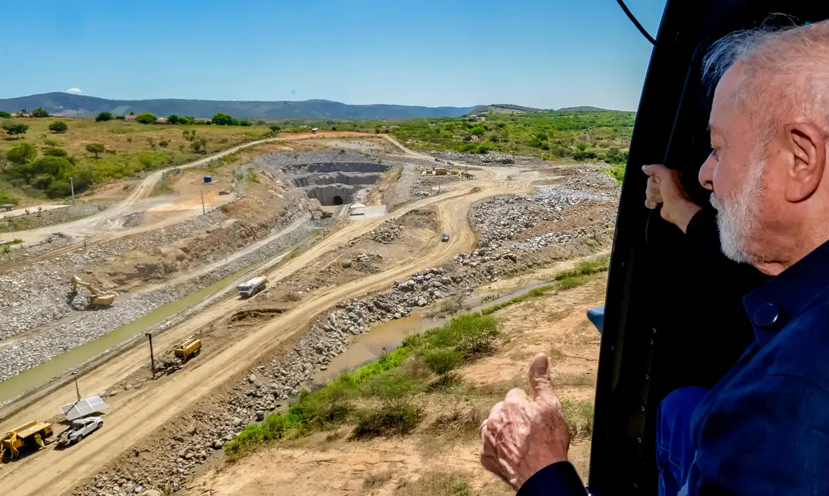 Governo Federal inaugura túnel de transposição das águas do São Francisco no Rio Grande do Norte