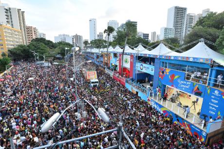 O carnaval na Bahia