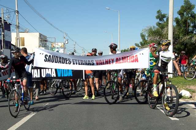 A morte de um ciclista abala a cidade 