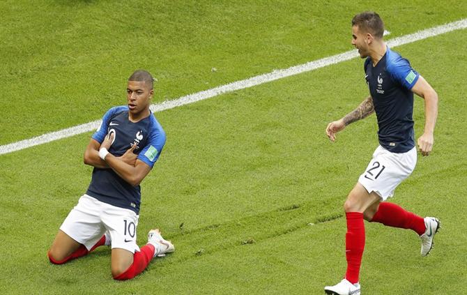 França despacha Argentina