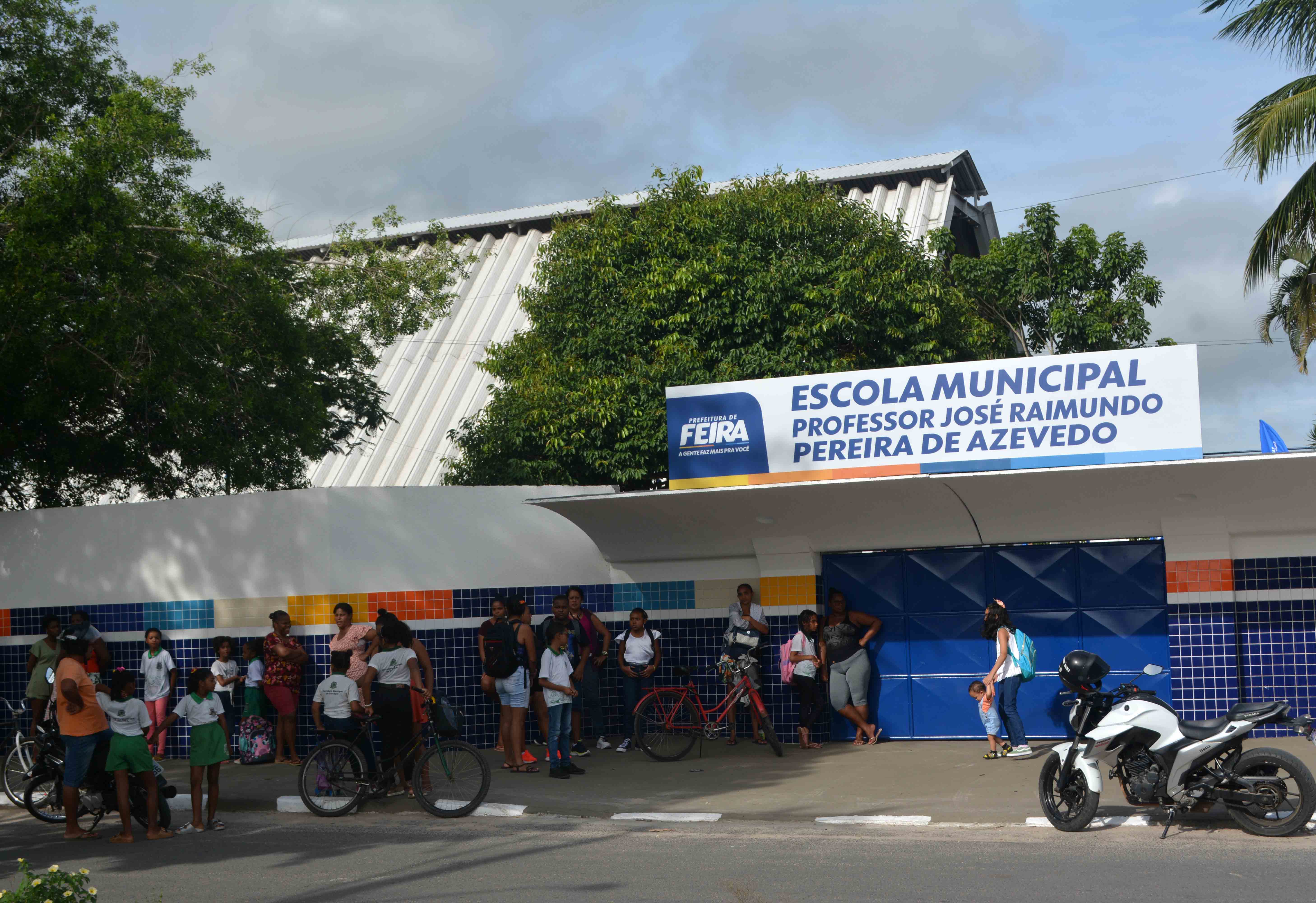 Inaugura o Da Maior Escola Da Rede Municipal Marca In cio Do Ano 