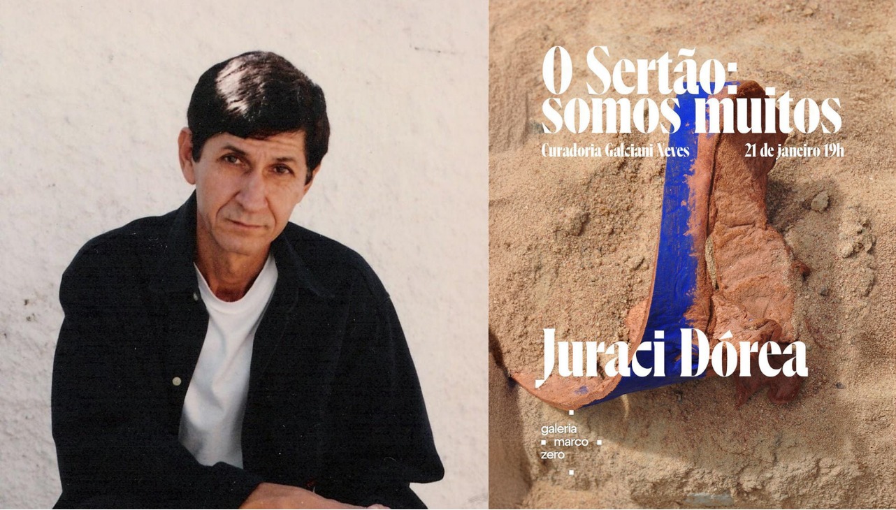 ‘O sertão: somos muitos’ é o tema da primeira exposição individual do feirense Juraci Dória em Pernambuco