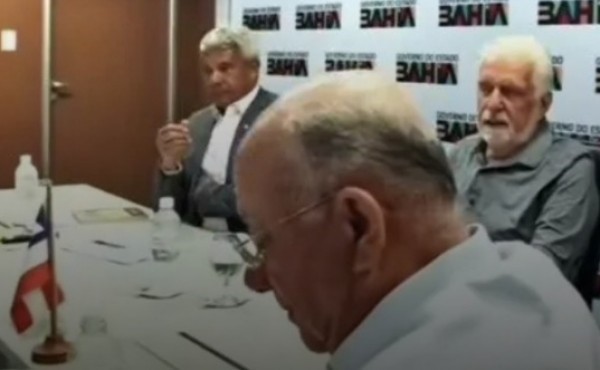 Mais um encontro polêmico envolvendo José Ronaldo; Wagner tenta explicar e, aparentemente, se contradiz