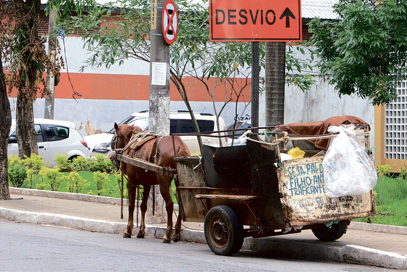 O garoto do papelão da Marechal Deodoro