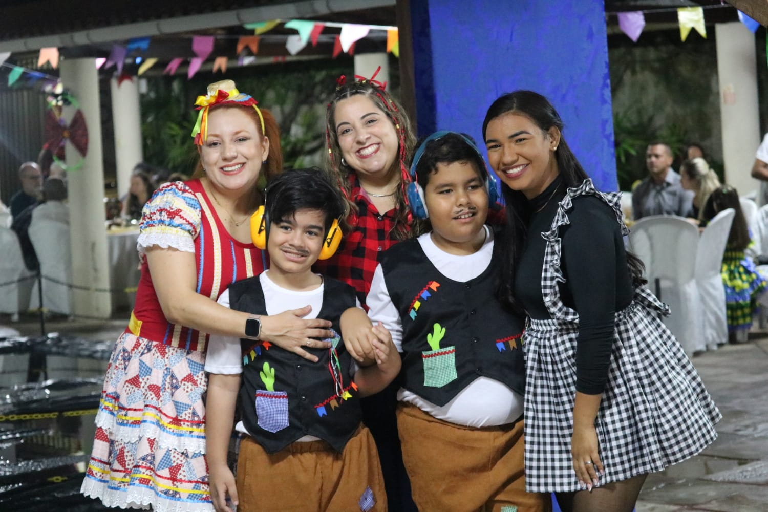 Espaço Lúdico Terapêutico promove a festa junina com crianças e adolescentes neurodivergentes
