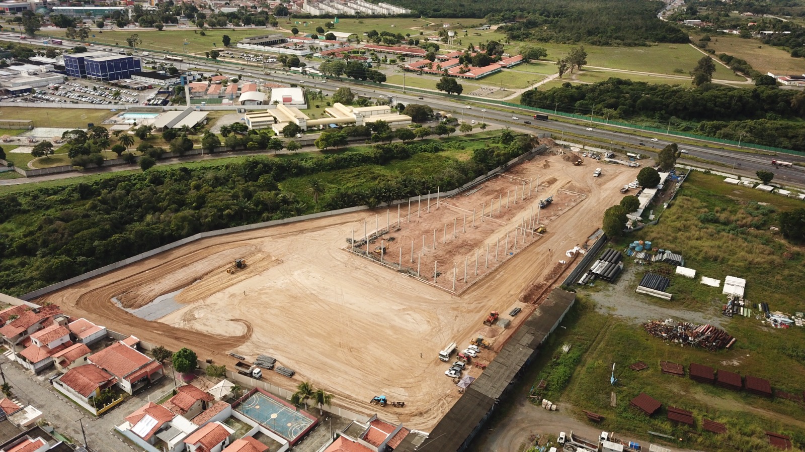 Novo Centro de Distribuição da Embasa em Feira de Santana já tem 30% das obras concluídas